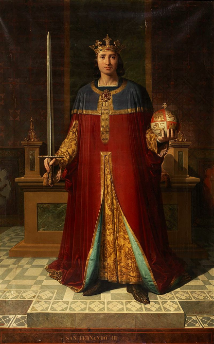 Ferdinand III de Castille - par Carlos Múgica y Pérez - musée du Prado à Madrid